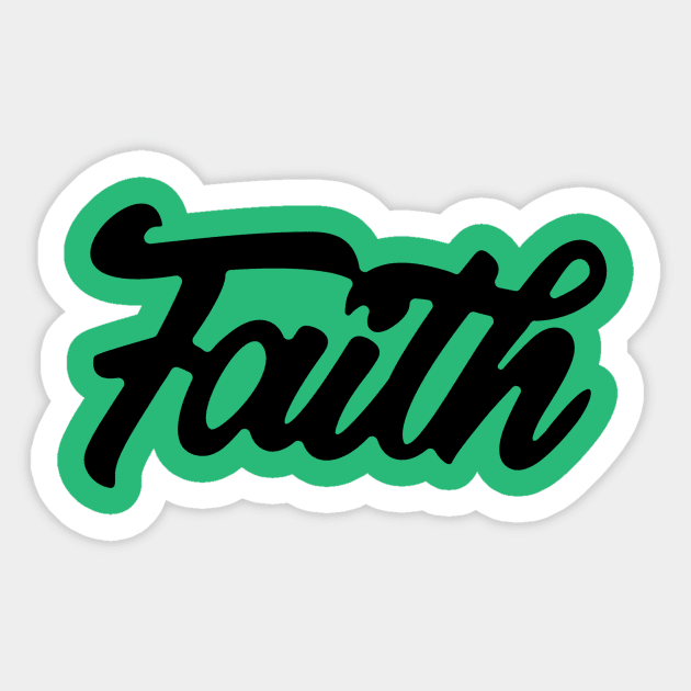 Faith Sticker by Shop Ovov